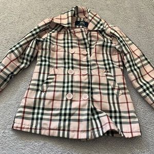 Child’s BURBERRY pink jacket